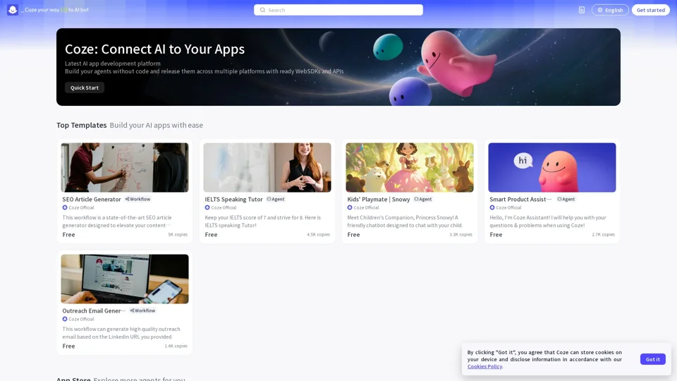 Coze: Next-Gen AI App Developing Platform