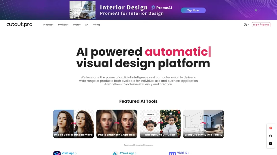 Cutout.Pro - AI Photo Editing | Visual Content Generation Platform, best for image and video design Cutout.Pro - AI Photo Editing | Visual Content Generation Platform, best for image and video design
