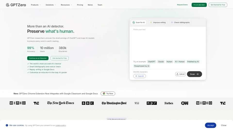 AI Detector - the Original AI Checker for ChatGPT & More