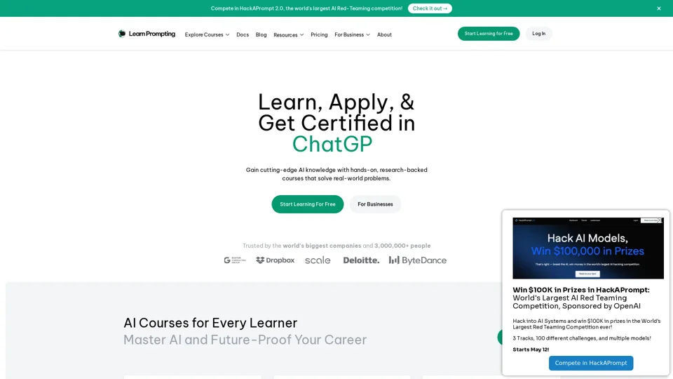 Learn Prompting: Your Guide to Communicating with AI