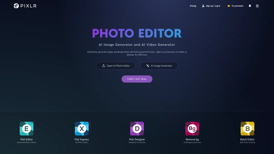Free Online AI Photo Editor, Image Generator & Design tool Free Online AI Photo Editor, Image Generator & Design tool