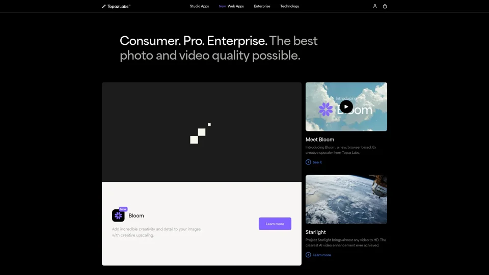 Topaz Labs | Professional-grade photo and video editing powered by AI.