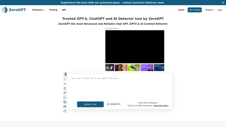 AI Detector - Trusted AI Checker for ChatGPT, GPT4 & Gemini