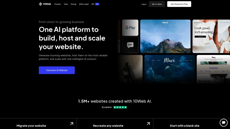10Web: Revolutionizing Website Management