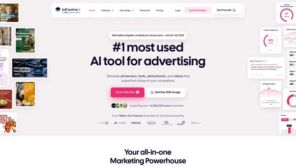 AdCreative.ai: Revolutionizing Digital Ad Creation with AI-Powered Insights