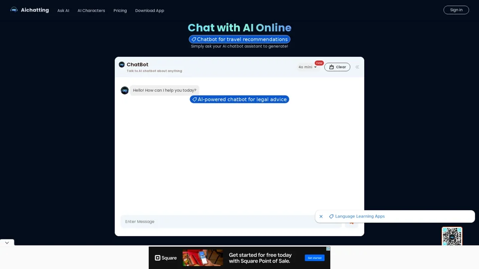 Free AI Chat Website - Talk to AI Chatbot and Ask AI Anything Online