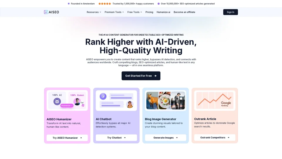 AISEO - Your AI writer for SEO.
