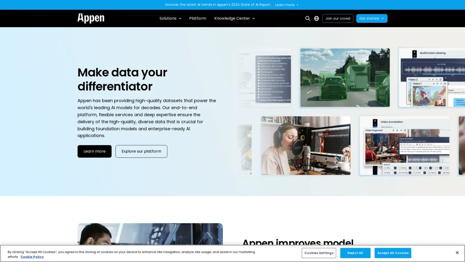 Improves AI with Data - Powering AI Innovation | Appen