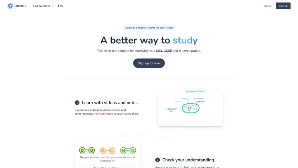 Free Maths & Science Revision and Past Papers for A-Level, GCSE and KS3 | Cognito