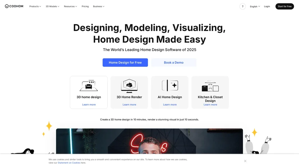 Free 3D Home Design Software & Floor Planner Online