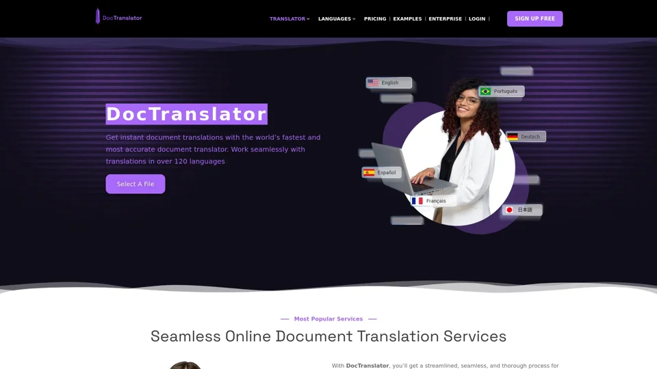 DocTranslator: Effortless Document Translation
