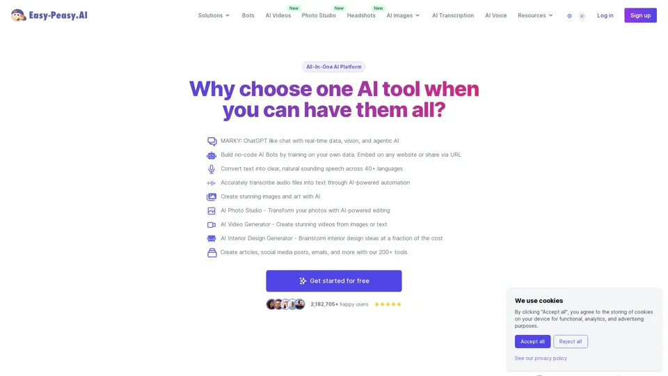 Easy-Peasy.AI: Effortless Content Creation for Everyone