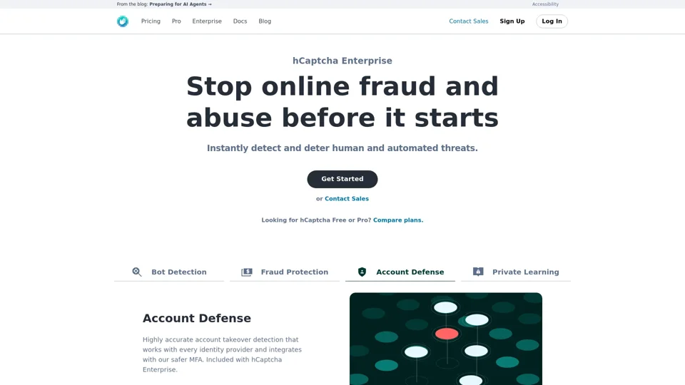 hCaptcha - Stop bots and human abuse.