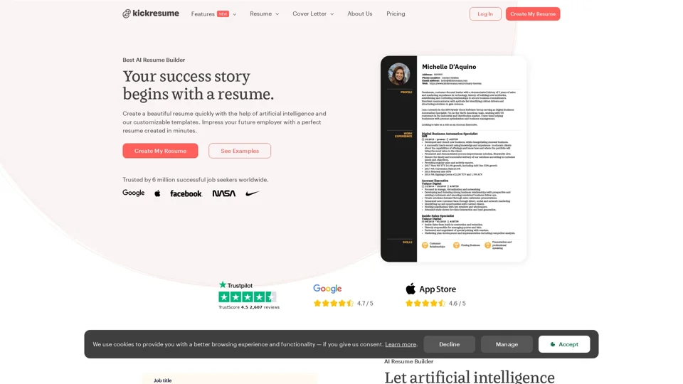 Kickresume: Empowering Careers with Professional Resume Solutions