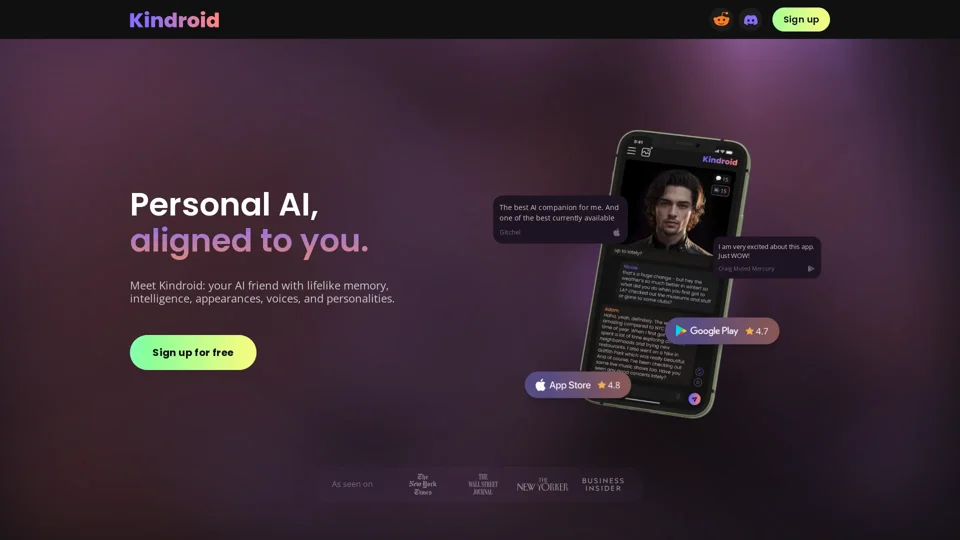 Kindroid: Your Personal AI