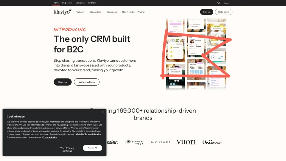 Klaviyo: Marketing Platform | Email, SMS & B2C CRM