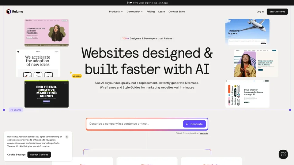 Relume Library: Streamlined Design System for Webflow