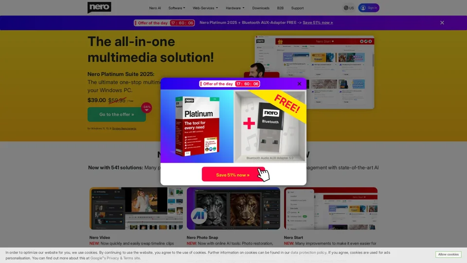 Nero: Leading Multimedia Software