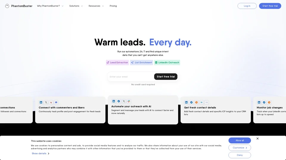 PhantomBuster: Automate Your Web Tasks with Ease