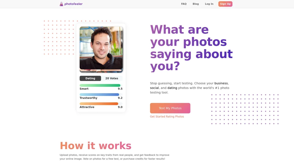 Photofeeler: Optimize Your Profile by Leveraging Social Feedback