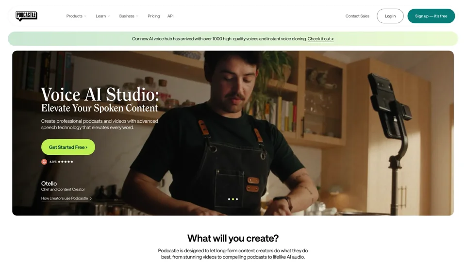 Podcastle: Revolutionizing Audio Content Creation