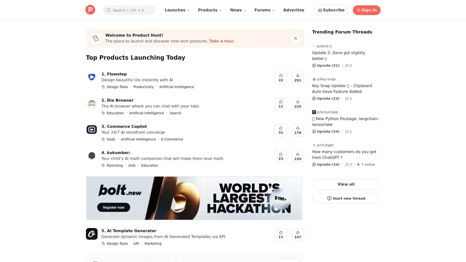 Product Hunt: Discover and Launch Innovative Products