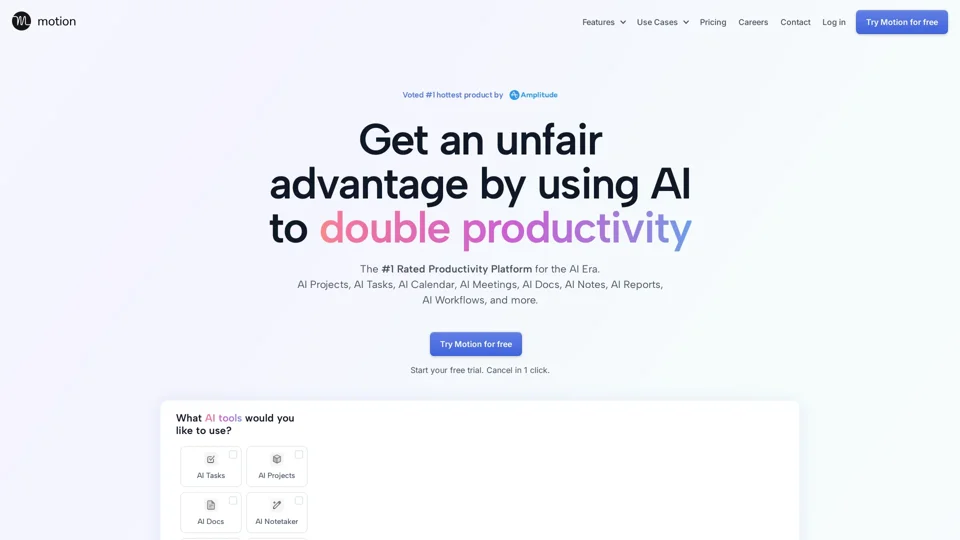 Motion: The Ultimate Task Management Tool
