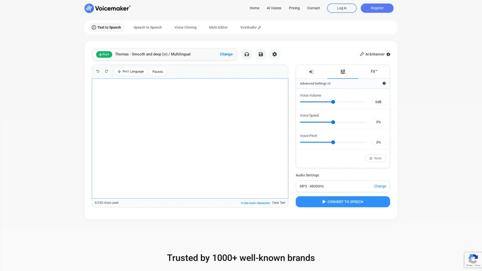 Voicemaker® - Text to Speech Converter