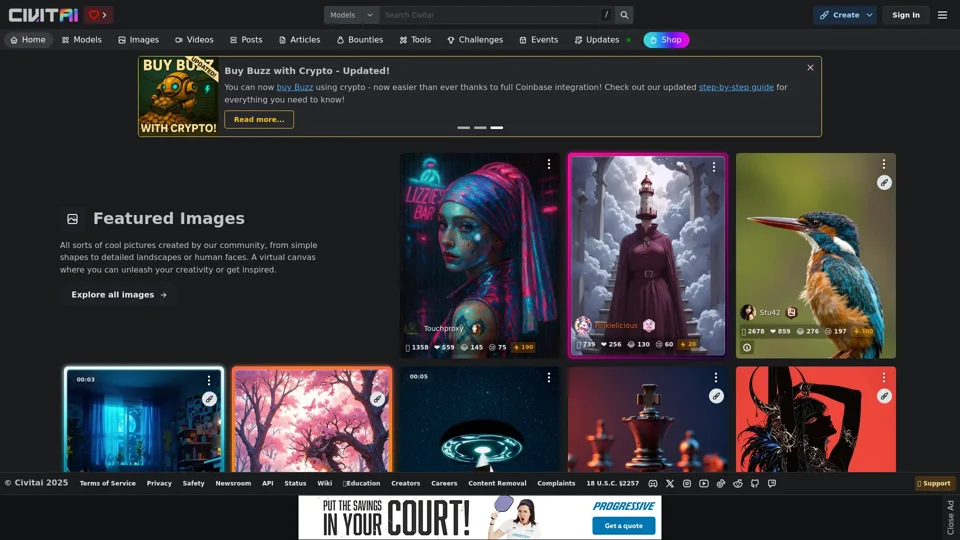 Civitai: Pioneering AI Art Generation