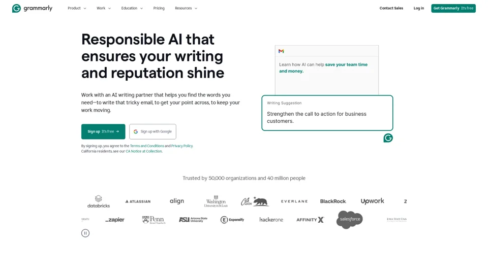 Grammarly: Elevating Communication with AI-Powered Writing Assistance