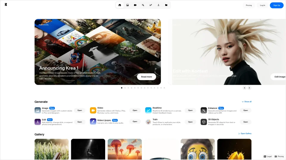 Krea.ai: Innovative AI-Powered Creative Platform