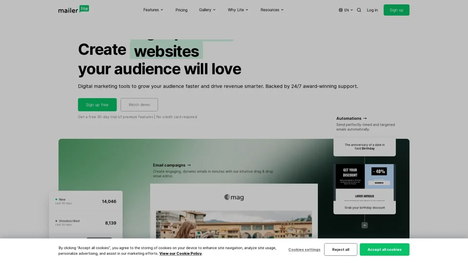 MailerLite: Simplified Email Marketing Solutions