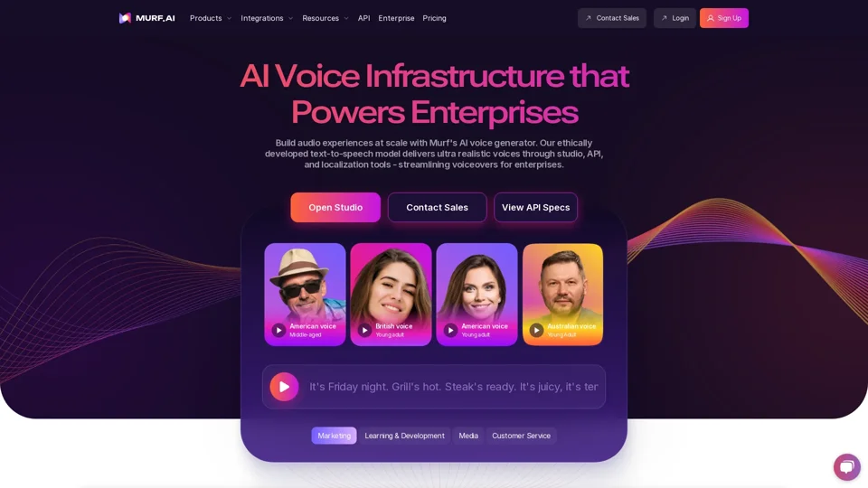 Free AI Voice Generator: Versatile Text to Speech Software | Murf AI