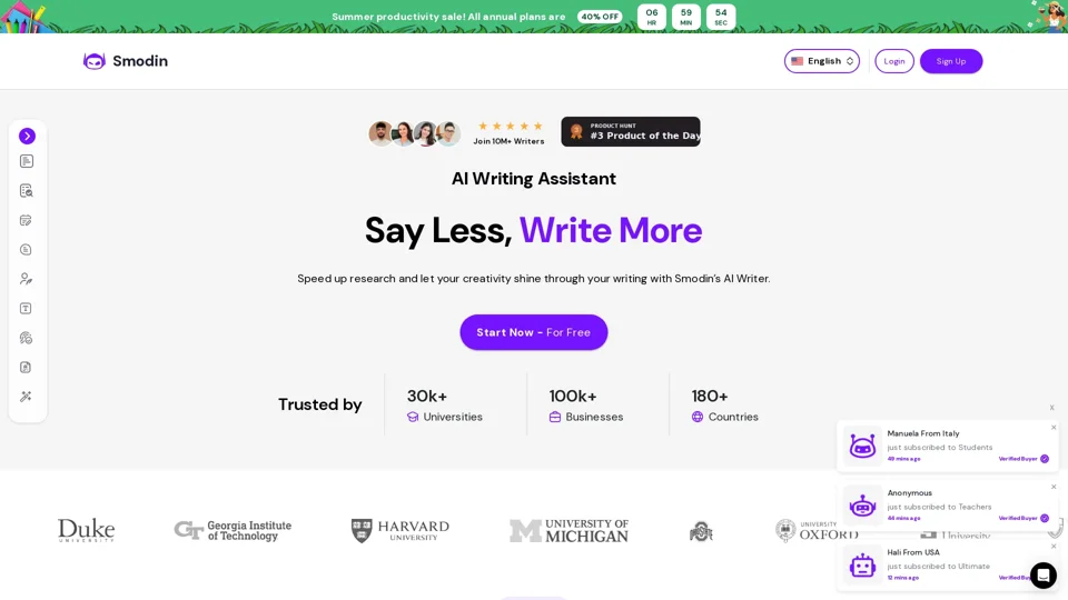 Smodin.io: Revolutionizing Content Creation with AI