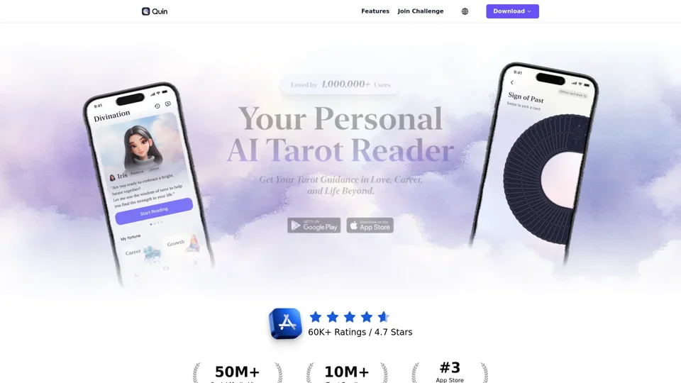 Quin - Your Personal AI Tarot Reader