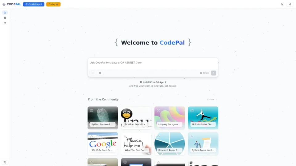 Welcome to CodePal - CodePal