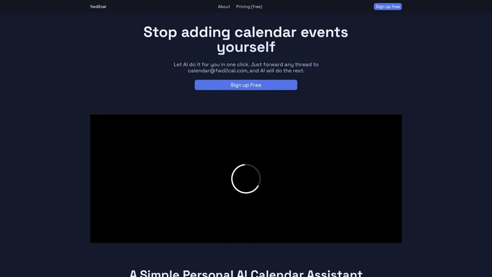 fwd2cal: forward a thread, get a calendar invite