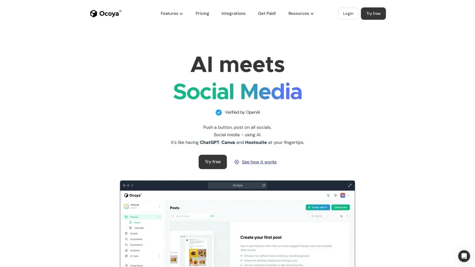 Ocoya: Revolutionizing Content Creation and Social Media Management Ocoya: Revolutionizing Content Creation and Social Media Management