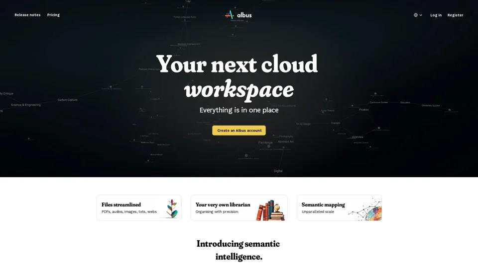 Albus AI - The next cloud workspace