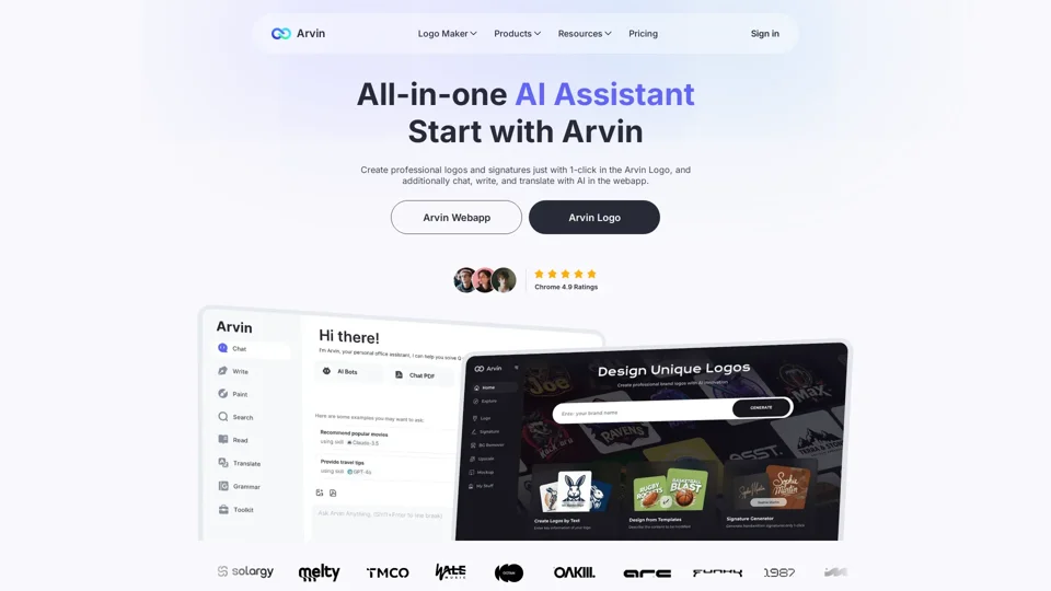 Arvin Chat: Intelligent Conversation Enhancement Arvin Chat: Intelligent Conversation Enhancement
