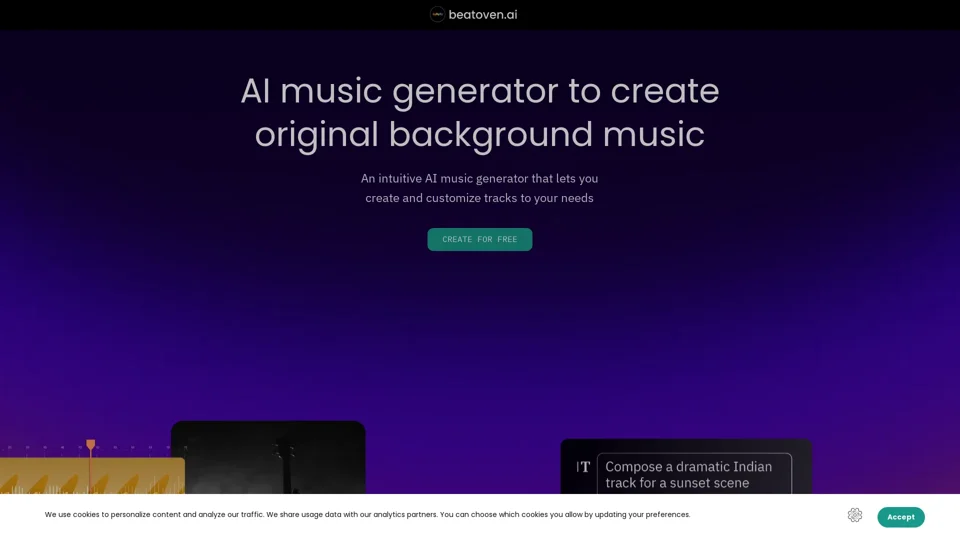 Beatoven.ai: AI-Driven Music Composition for Content Creators