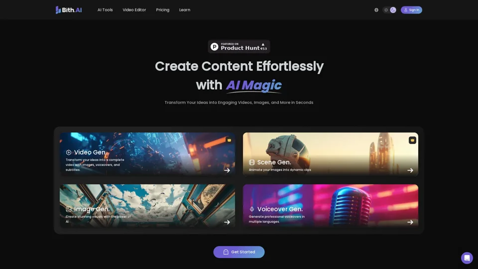 Bith.ai  | Content Creation Made Easy