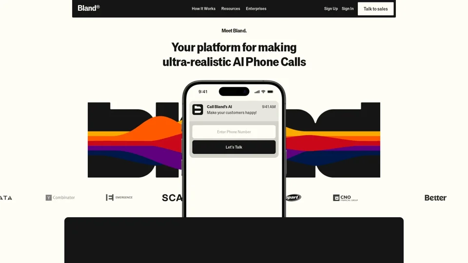 Bland AI: Streamlined Business Intelligence Platform