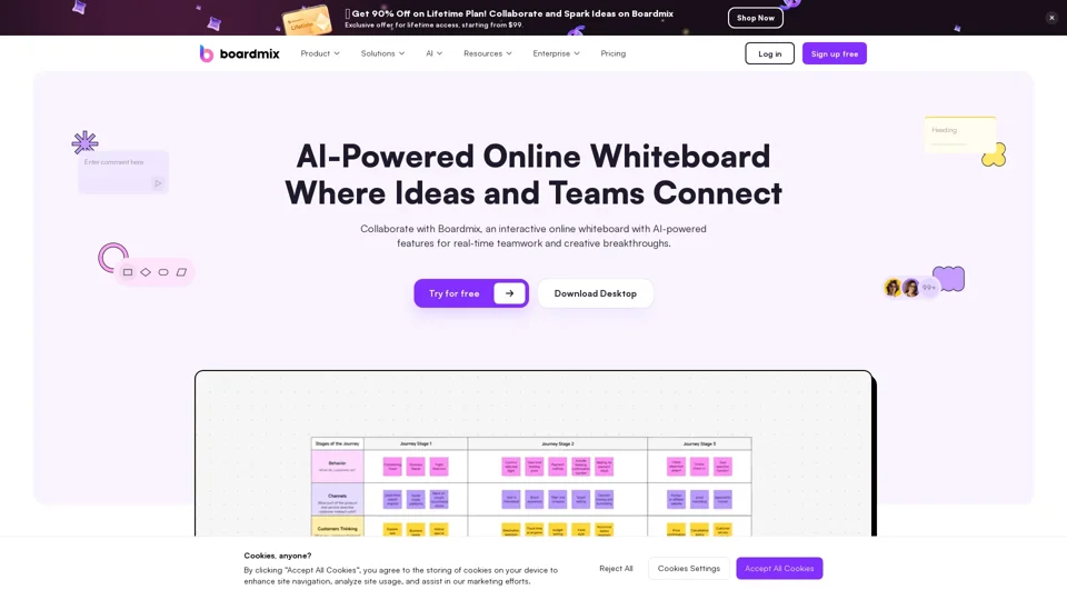 BoardMix: Streamlined Collaboration & Planning
