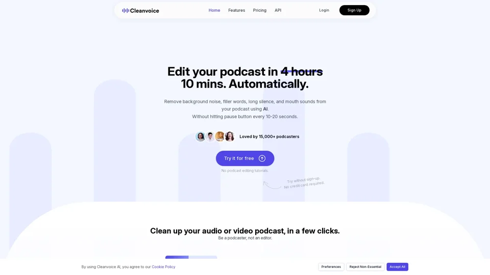 CleanVoice: Flawless Audio Cleanup Made Easy