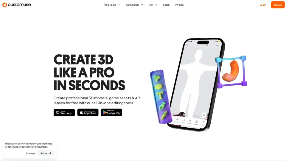 Customuse - Free 3D Clothing Template Design for Games and Apps