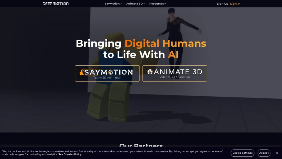 DeepMotion - AI Motion Capture & Body Tracking