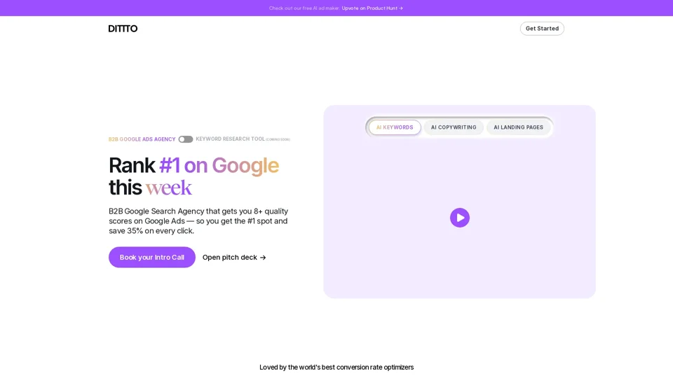 Dittto.ai: Effortless Chatbot Content Management