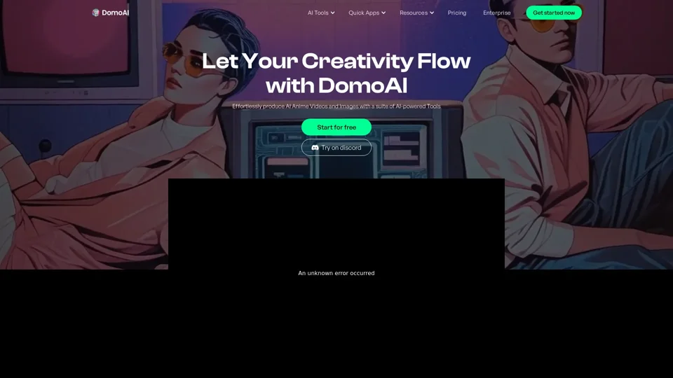 DomoAI | AI Art Generator & Video to Animation Converter