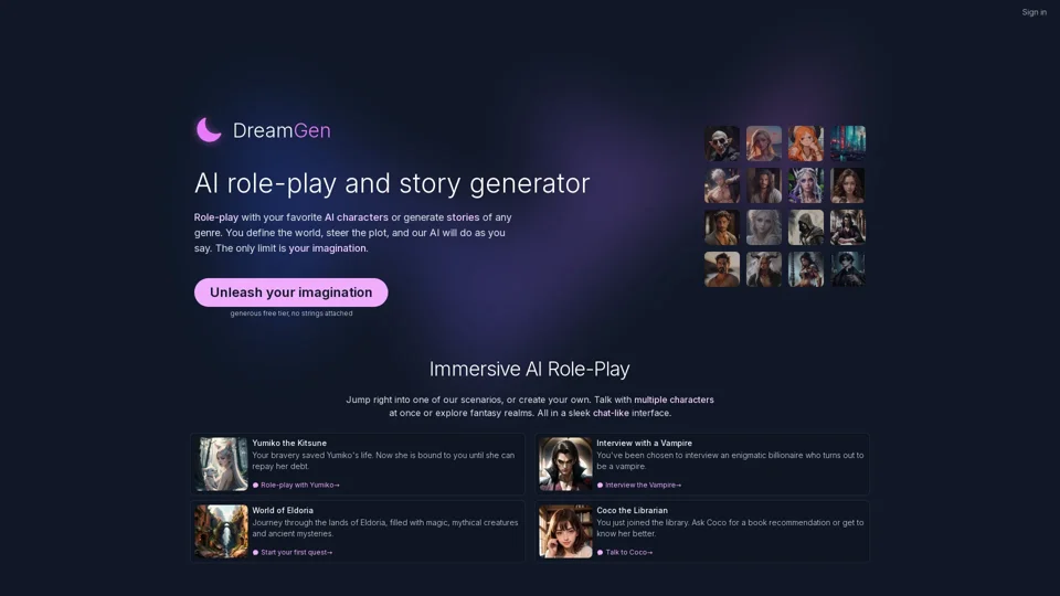 DreamGen: Unlocking Creative Potential with AI
